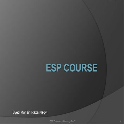 Esp course