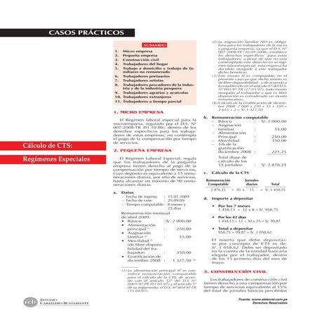 Calculo de-la-cts | PDF