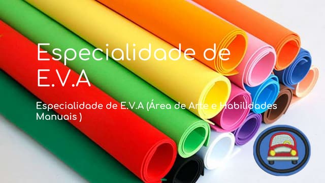 Especialidade de e.v.a | PPTX
