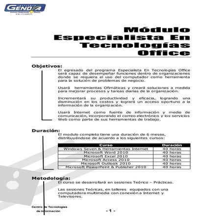 Especialista en-tecnologias-office