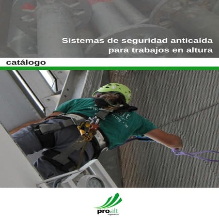 Protección colectiva anticaídas