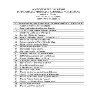  Especialização são paulo do potengi