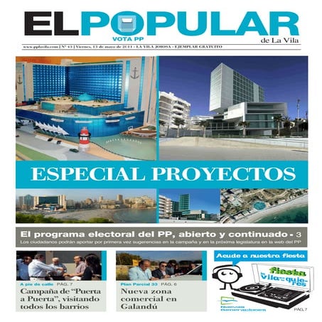 Especial Proyectos PP Villajoyosa
