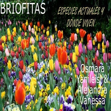 Especies actuales y dónde viven (1)