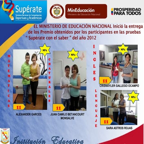 Premiación Superate | PPT