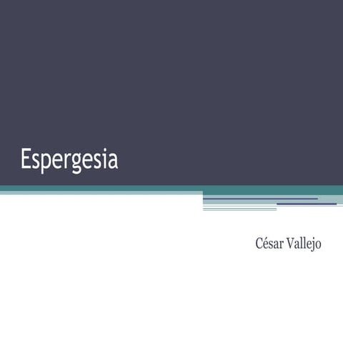 Espergesia