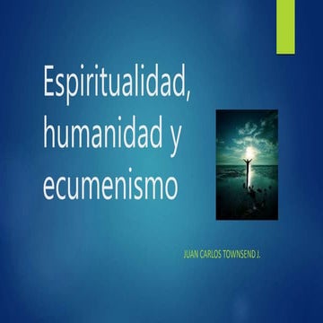 Espiritualidad y Ecumenismo