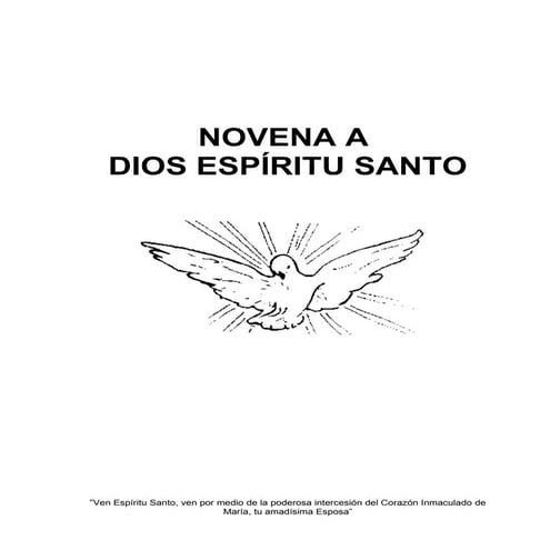 Espiritu Santo Novena
