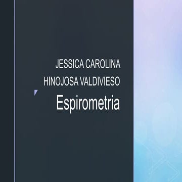 Espirometria