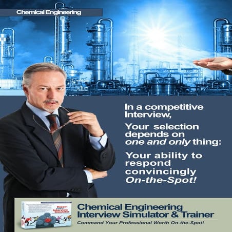 Chemical Engineering Job Interview / Viva Voce Simulator & Trainer