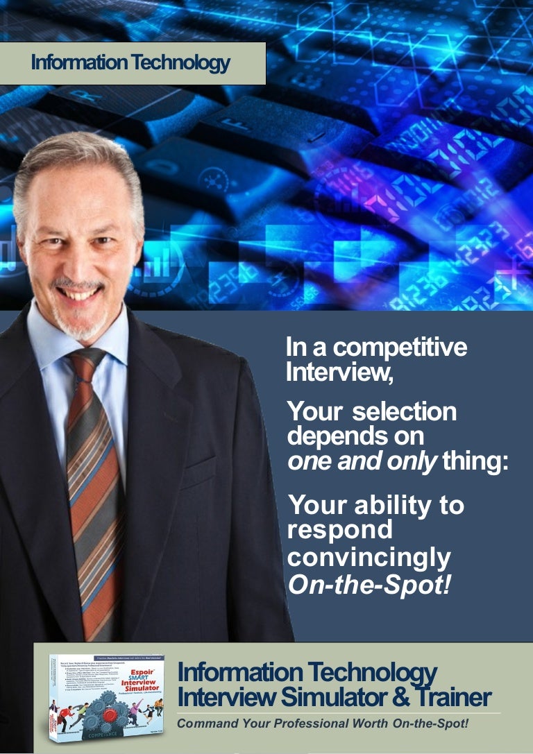 Information Technology Job Interview / Viva Voce Simulator & Trainer