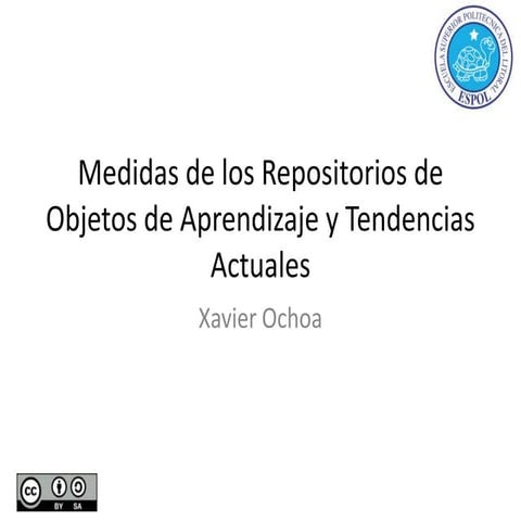 Medidas de Repositorios y Tendencias Actuales