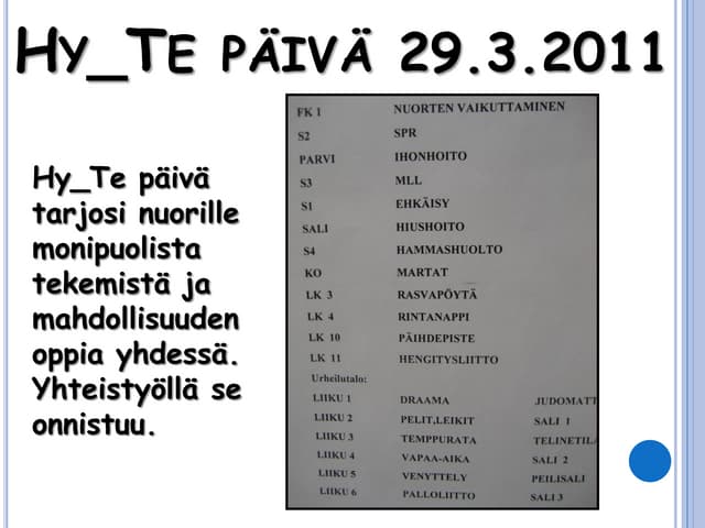 Pietilä, Vonk: Terve suu yhteisenä tavoitteena, osa 2