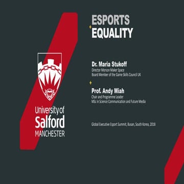 Esport & Equality