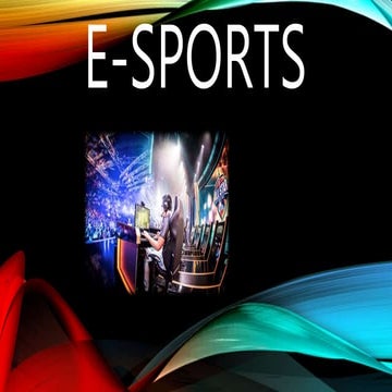 E-Sports Presentation 
