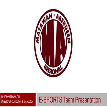 ESports at Matawan-Aberdeen-converted.pptx