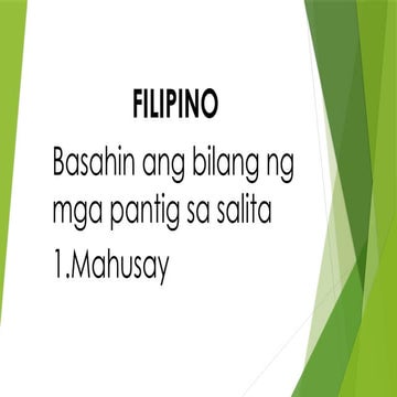 ESP ppt Day 1 wk 7 Grade 1 powrpoint day 1 | PPTX