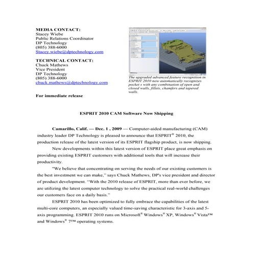 Esprit 2010 | PDF