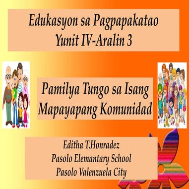 Esp yunit 4 aralin 3