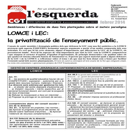 Semblances i diferències de dues lleis plantejades sobre el mateix paradigma....