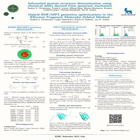 ESQC 2013 Poster - Anders Christensen
