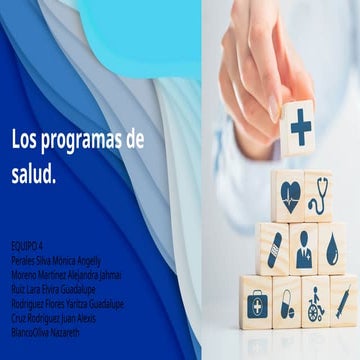 Esquema atención primaria en los programas de salud | PPTX