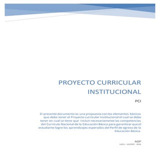 Esquema del PCI 2017.