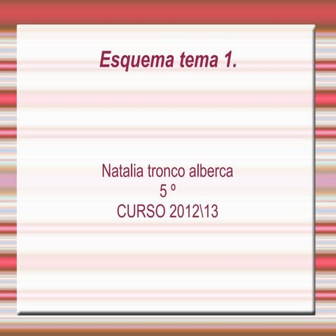 Esquema 1 de lengua | ODP