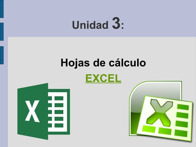 Microsoft Excel Caracter sticas