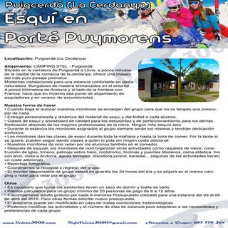 Esquí en la cerdanya 3 al 5 abril 2...