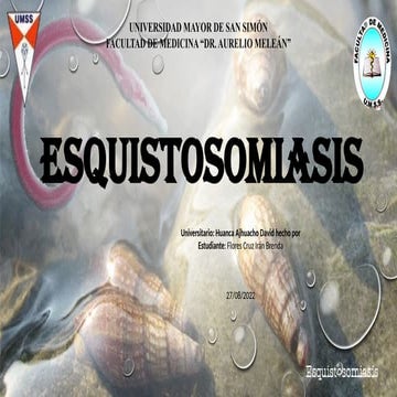 ESQUISTOSOMIASIS.pptxhhhgghhhdfghhhhhhhhh