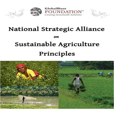 National Strategic Alliance on Sustainable Agriculture Principles 