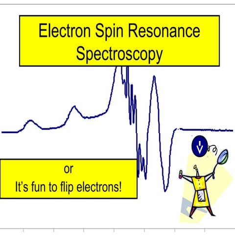 electron spin resonance spectroscopy ( EPR/ESR)