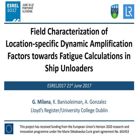 "Field characterization of location-specific dynamic amplification factors to...