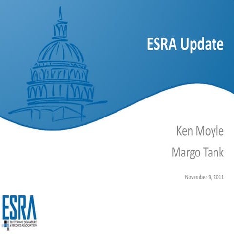 ESRA Update 2011