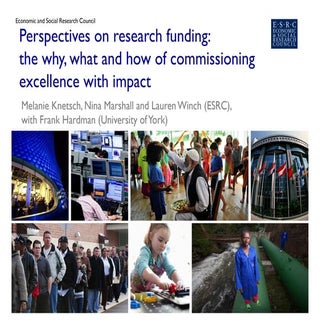 Perspectives on Research Funding: t...