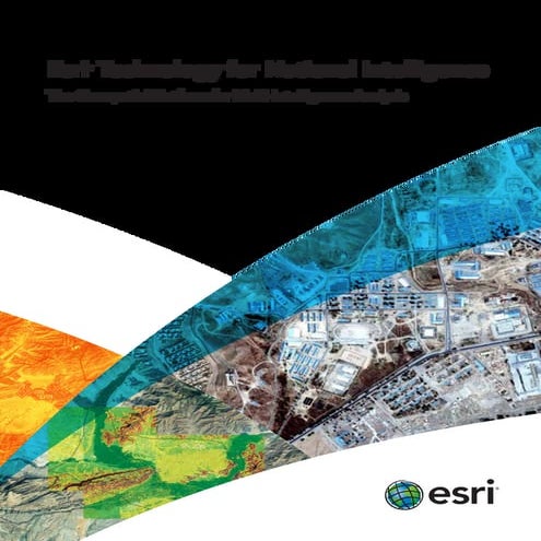 Esri Technology for National Intelligence