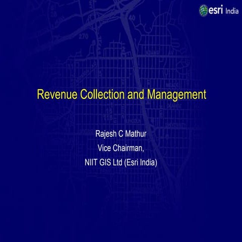 GIS for Revenue Collection and Management