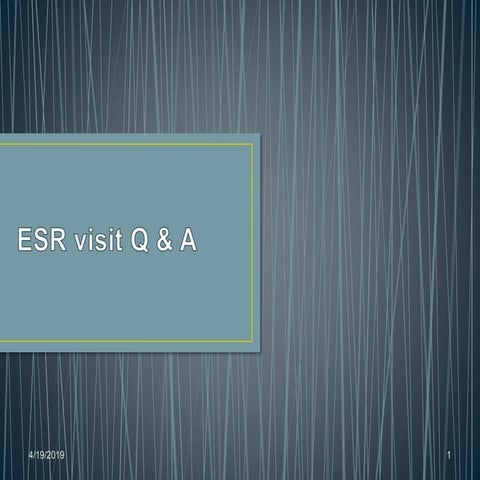 Essential safety requirements - Questions & answers