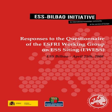 ESS-Bilbao ESFRI Working Group