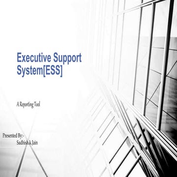 Executive Supportive System