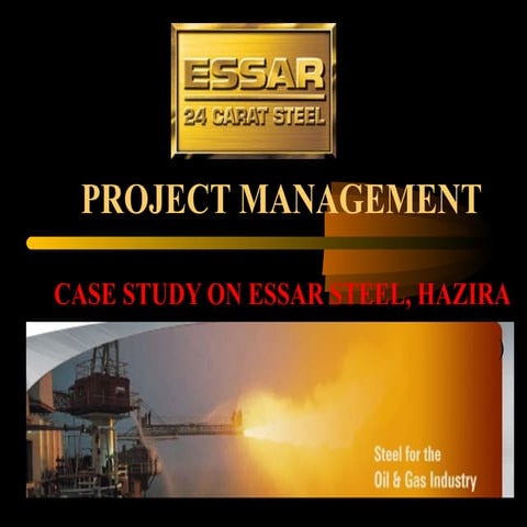 Essar Steel Pm