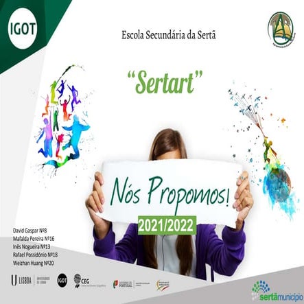 ArtSerta - Nós Propomos! 2021-22- Arte Urbana