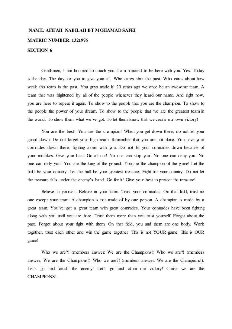 Essay soccer