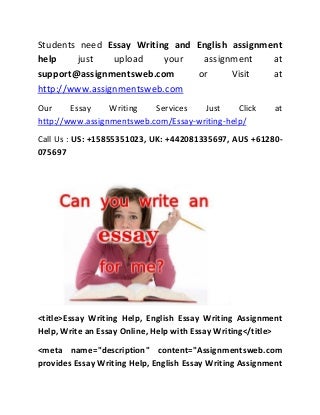 essay helper online