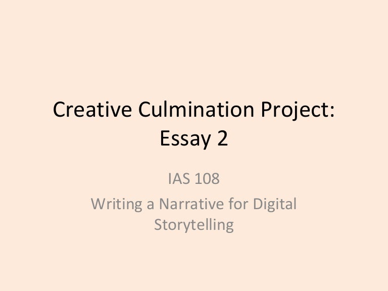 creative narrative essay