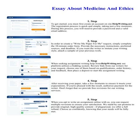 Essay About Medicine And Ethics