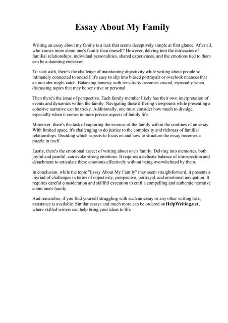 Essay About My Family pdf essay-about-my-family-pdf