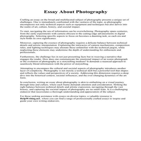 Essay About Photography. Graham Hospital School of Nursing