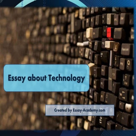 Essay about technology